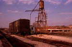 SCL 637340 sits next to the old sand tower and house